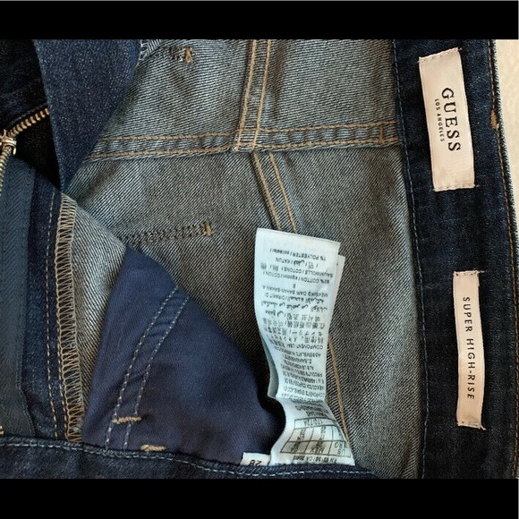 GUESS Super High Rise Jeans - Picture 4 of 6